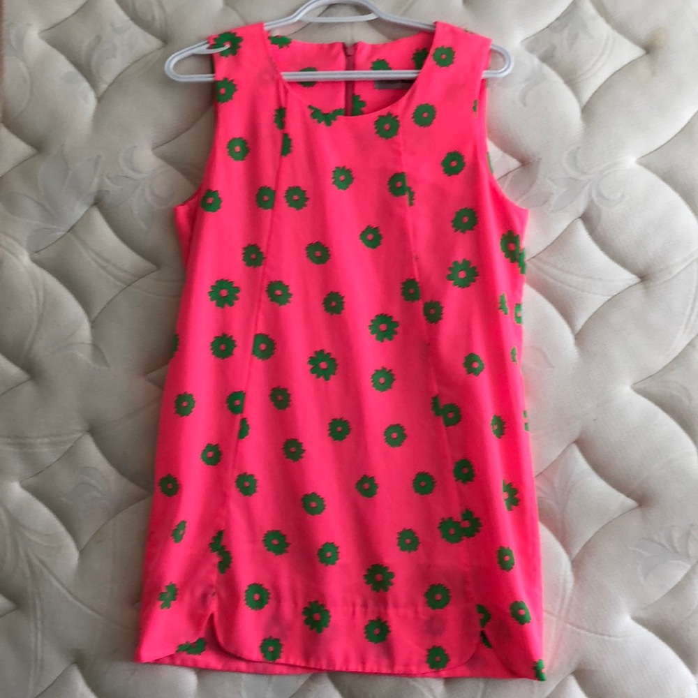 60’s Inspired Floral Shift Dress, Small